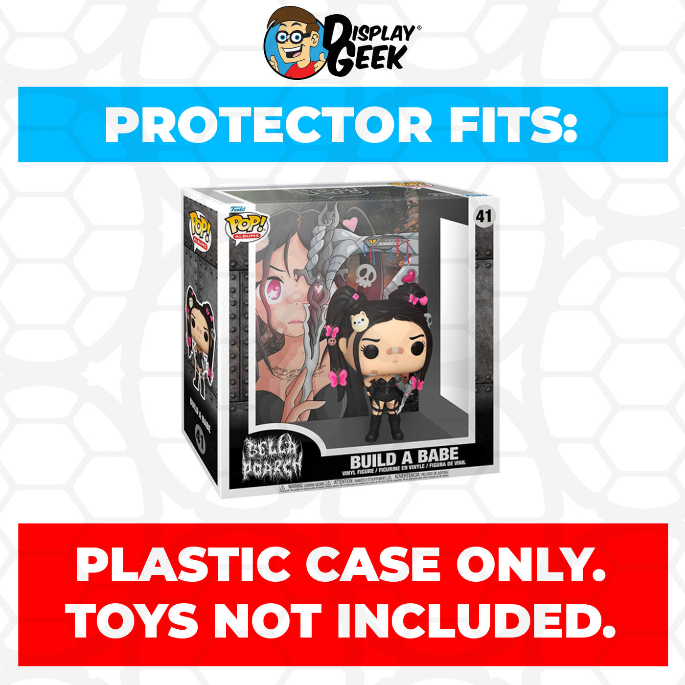 Pop Protector for Bella Poarch Build a Babe #41 Funko Pop Albums on The Protector Guide App by Display Geek