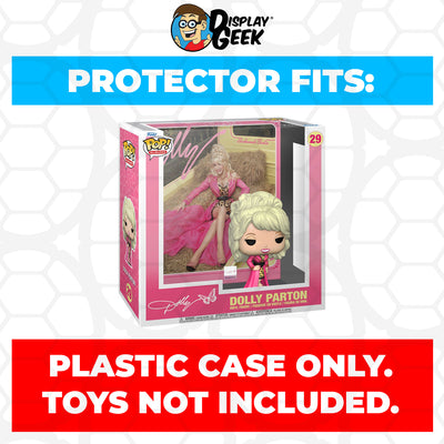 Pop Protector for Dolly Parton Backwoods Barbie #29 Funko Pop Albums on The Protector Guide App by Display Geek