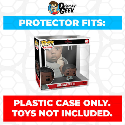 Pop Protector for Lil Wayne Tha Carter III #07 Funko Pop Albums on The Protector Guide App by Display Geek