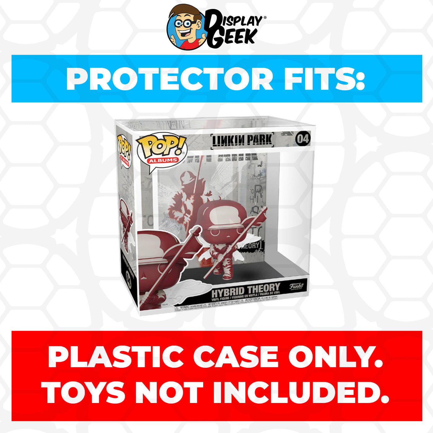 Pop Protector for Linkin Park Hybrid Theory #04 Funko Pop Albums on The Protector Guide App by Display Geek