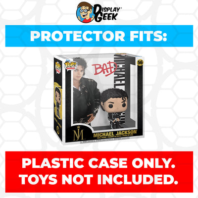 Pop Protector for Michael Jackson Bad #56 Funko Pop Albums on The Protector Guide App by Display Geek