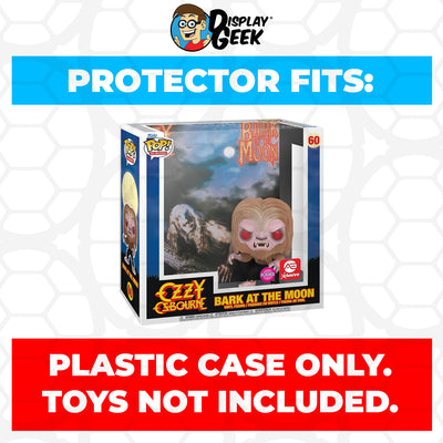 Pop Protector for Ozzy Osbourne Bark at the Moon Flocked #60 Funko Pop Albums on The Protector Guide App by Display Geek
