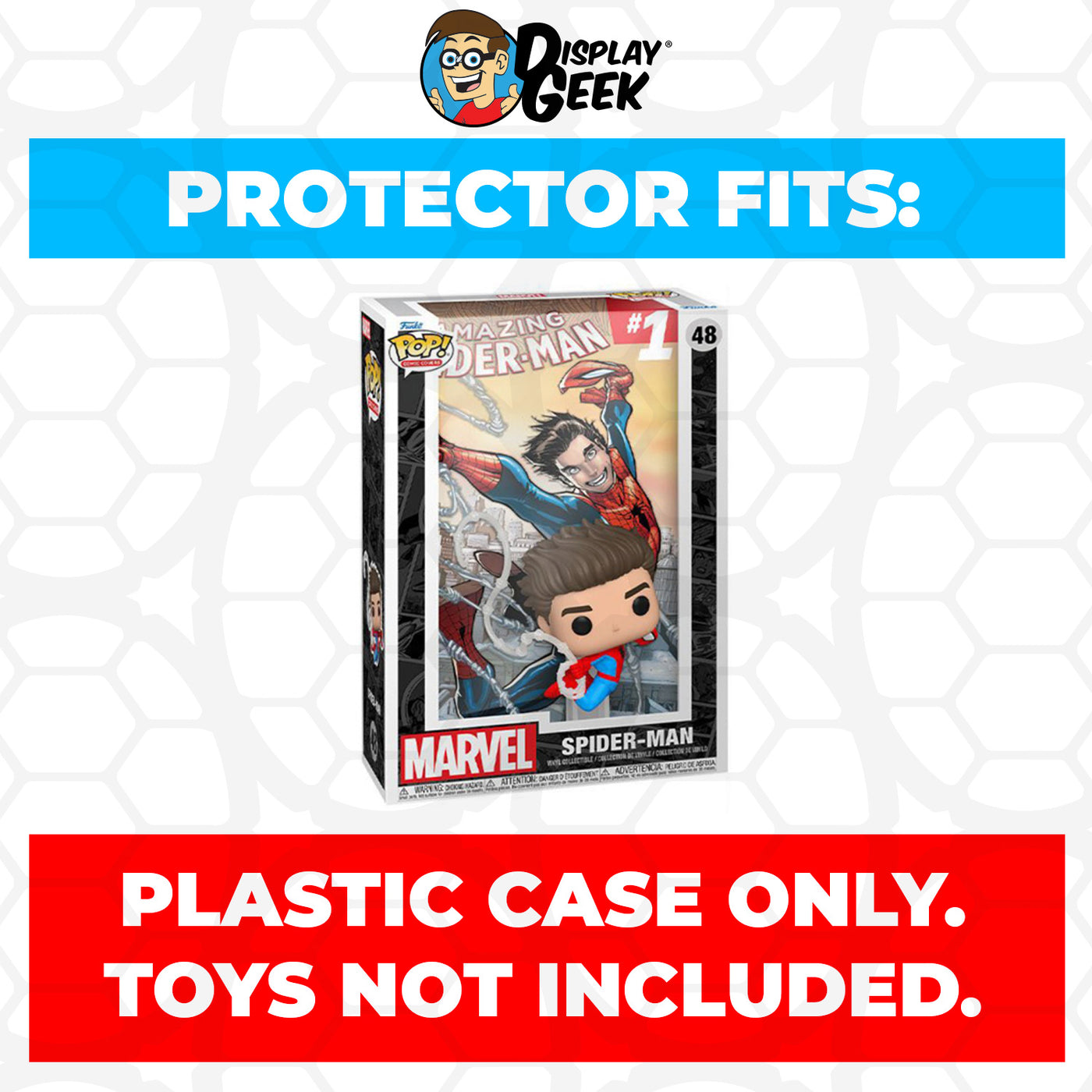 Pop Protector for The Amazing Spider-Man 1 #48 Funko Pop Comic Covers on The Protector Guide App by Display Geek