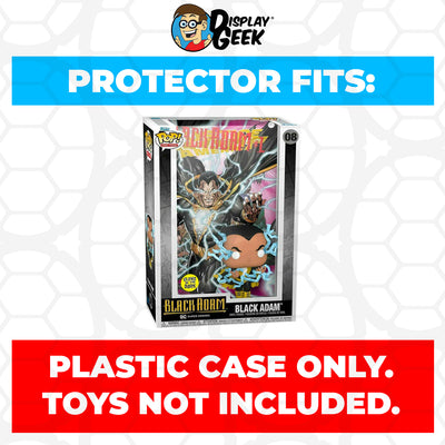 Pop Protector for Black Adam #08 Funko Pop Comic Covers on The Protector Guide App by Display Geek