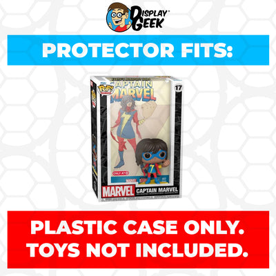 Pop Protector for Captain Marvel Kamala Khan #17 Funko Pop Comic Covers on The Protector Guide App by Display Geek