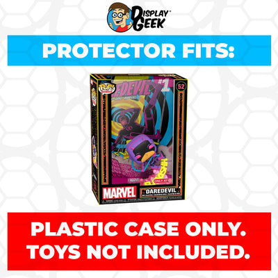 Pop Protector for Daredevil Blacklight #52 Funko Pop Comic Covers on The Protector Guide App by Display Geek