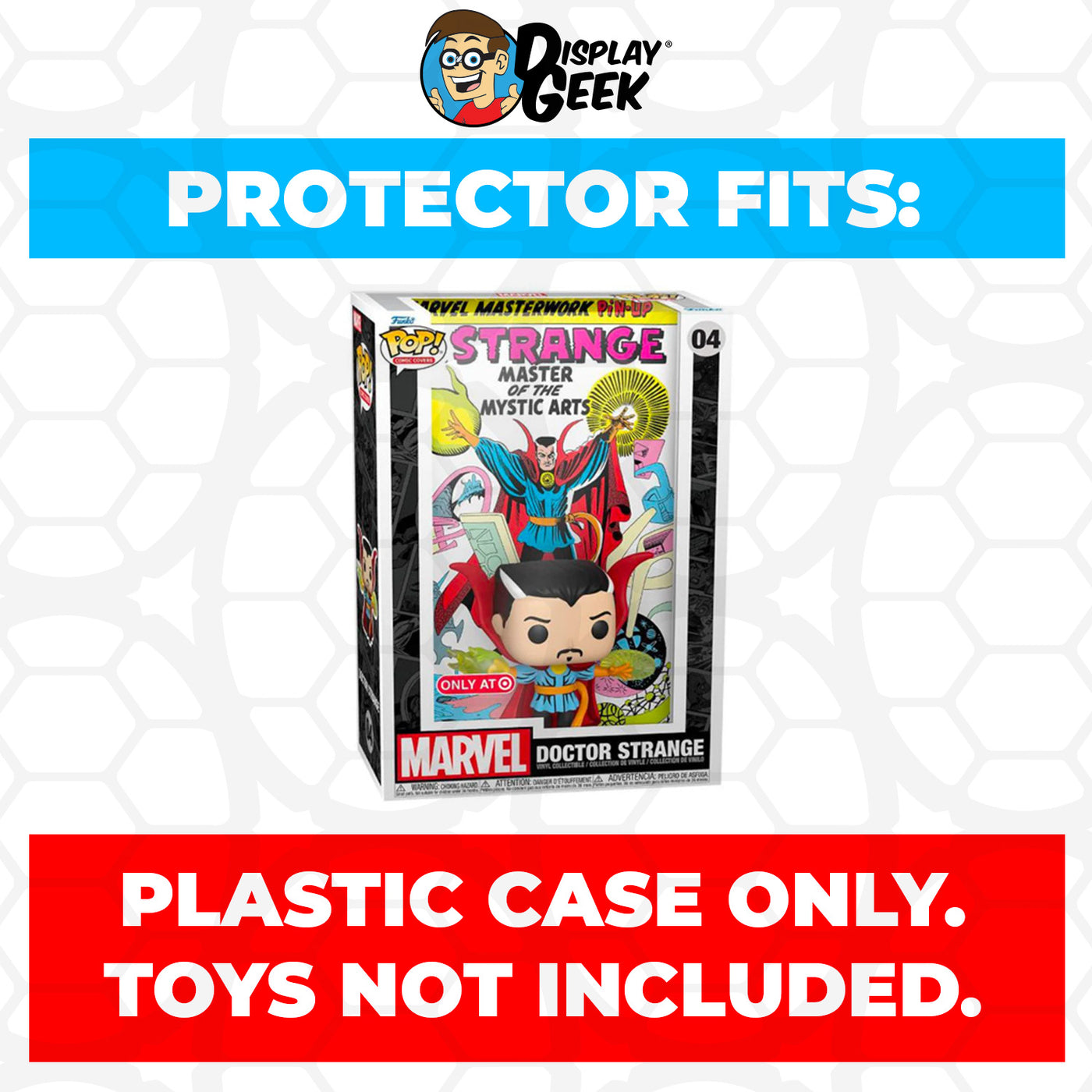 Pop Protector for Doctor Strange Master Mystic Arts #04 Funko Pop Comic Covers on The Protector Guide App by Display Geek