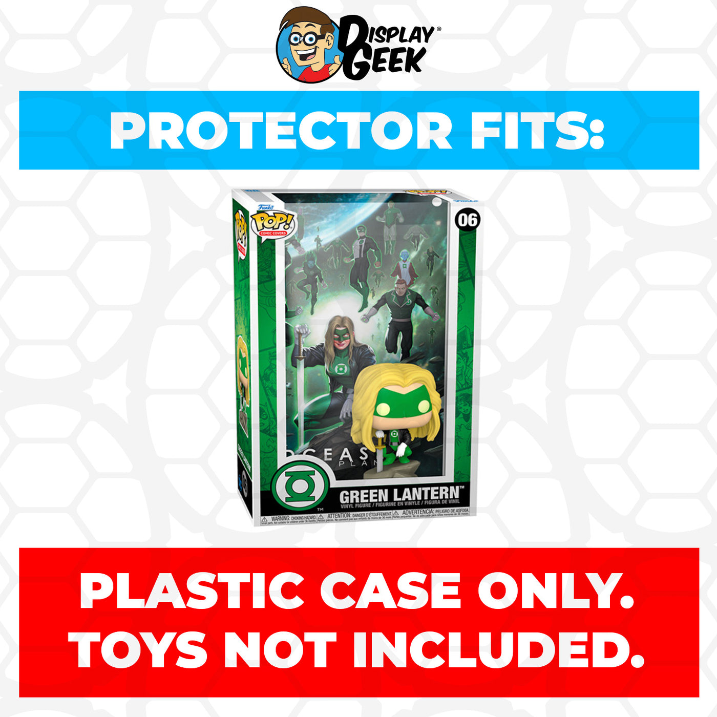 Pop Protector for Green Lantern DCeased #06 Funko Pop Comic Covers on The Protector Guide App by Display Geek