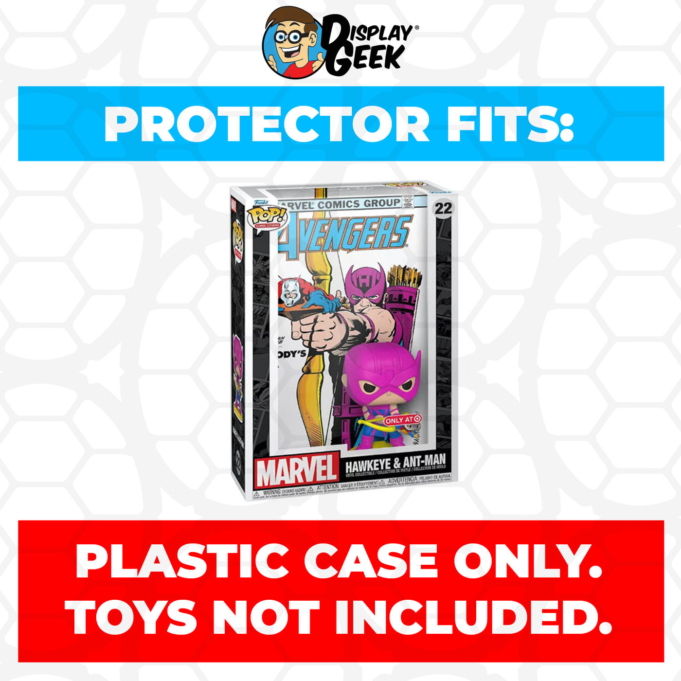 Pop Protector for Hawkeye & Ant-Man #22 Funko Pop Comic Covers on The Protector Guide App by Display Geek