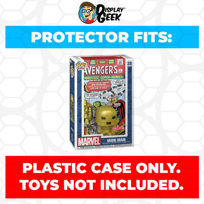 Pop Protector for Iron Man #28 Funko Pop Comic Covers on The Protector Guide App by Display Geek