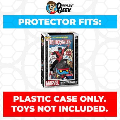 Pop Protector for Nightcrawler #49 Funko Pop Comic Covers on The Protector Guide App by Display Geek