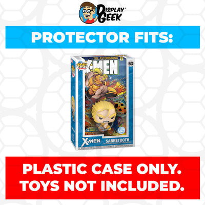 Pop Protector for Sabretooth The Astonishing X-Men #63 Funko Pop Comic Covers on The Protector Guide App by Display Geek