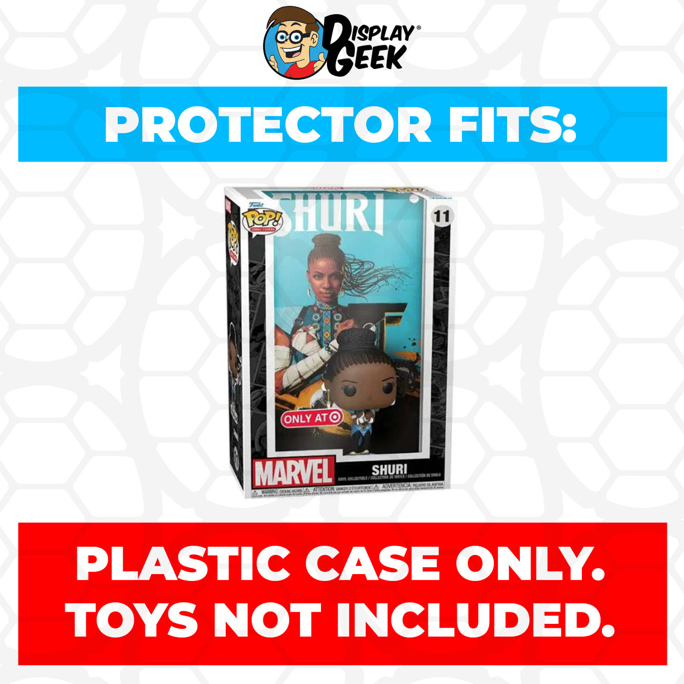 Pop Protector for Shuri #11 Funko Pop Comic Covers on The Protector Guide App by Display Geek