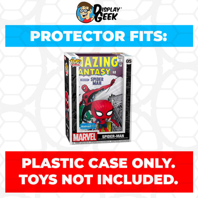 Pop Protector for Amazing Fantasy Spider-Man #05 Funko Pop Comic Covers on The Protector Guide App by Display Geek