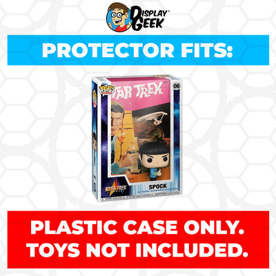 Pop Protector for Star Trek Spock #06 Funko Pop Comic Covers on The Protector Guide App by Display Geek