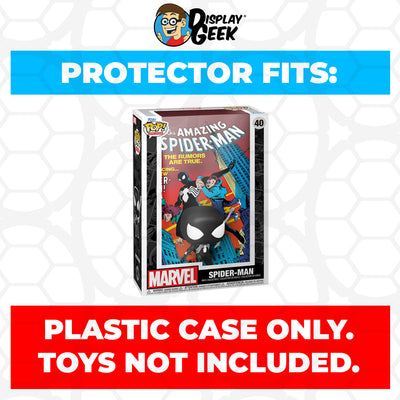 Pop Protector for The Amazing Spider-Man #40 Funko Pop Comic Covers on The Protector Guide App by Display Geek