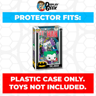 Pop Protector for The Joker NYCC #07 Funko Pop Comic Covers on The Protector Guide App by Display Geek