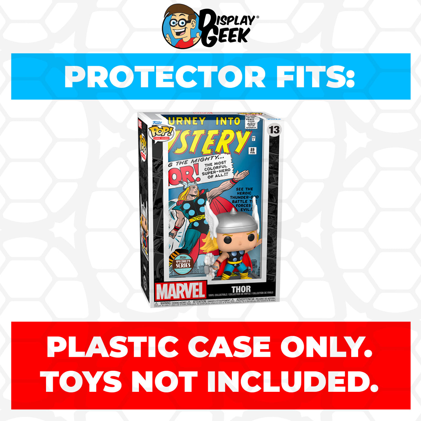 Pop Protector for Journey Into Mystery Issue 89 Thor #13 Funko Pop Comic Covers on The Protector Guide App by Display Geek