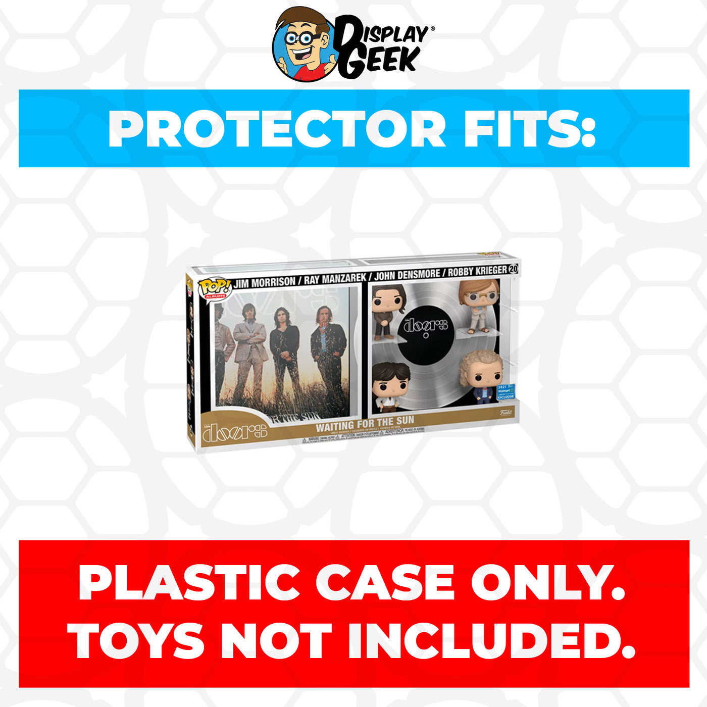 Pop Protector for The Doors Waiting For the Sun #20 Funko Pop Albums Deluxe on The Protector Guide App by Display Geek