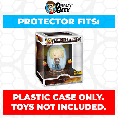 Pop Protector for Attack on Titan Annie in Crystal #1571 Funko Pop Deluxe on The Protector Guide App by Display Geek