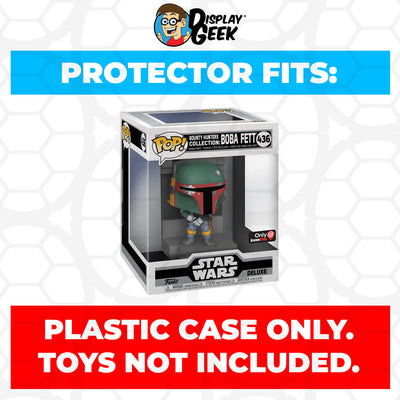 Pop Protector for Bounty Hunters Collection Boba Fett #436 Funko Pop Deluxe on The Protector Guide App by Display Geek