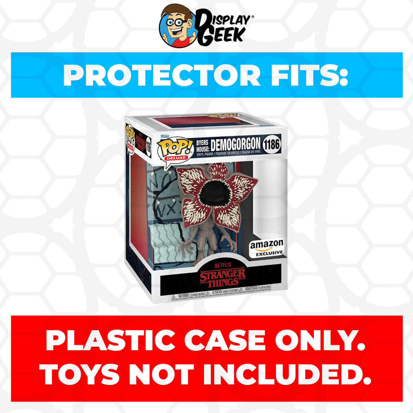 Pop Protector for Stranger Things Byers House Demogorgon #1186 Funko Pop Deluxe on The Protector Guide App by Display Geek