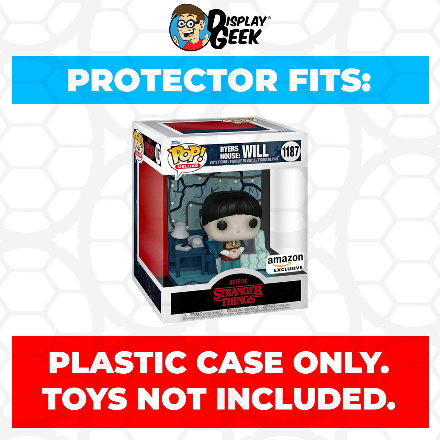 Pop Protector for Stranger Things Byers House Will #1187 Funko Pop Deluxe on The Protector Guide App by Display Geek