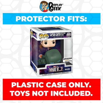 Pop Protector for Captain Carter and the Hydra Stomper #885 Funko Pop Deluxe on The Protector Guide App by Display Geek