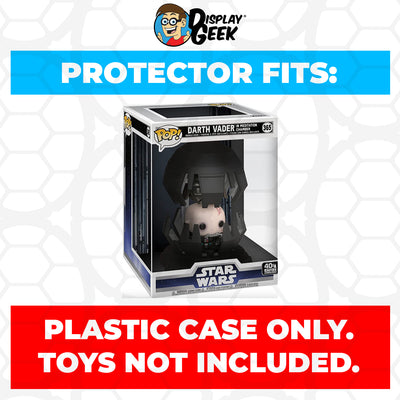 Pop Protector for Darth Vader in Meditation Chamber #365 Funko Pop Deluxe on The Protector Guide App by Display Geek