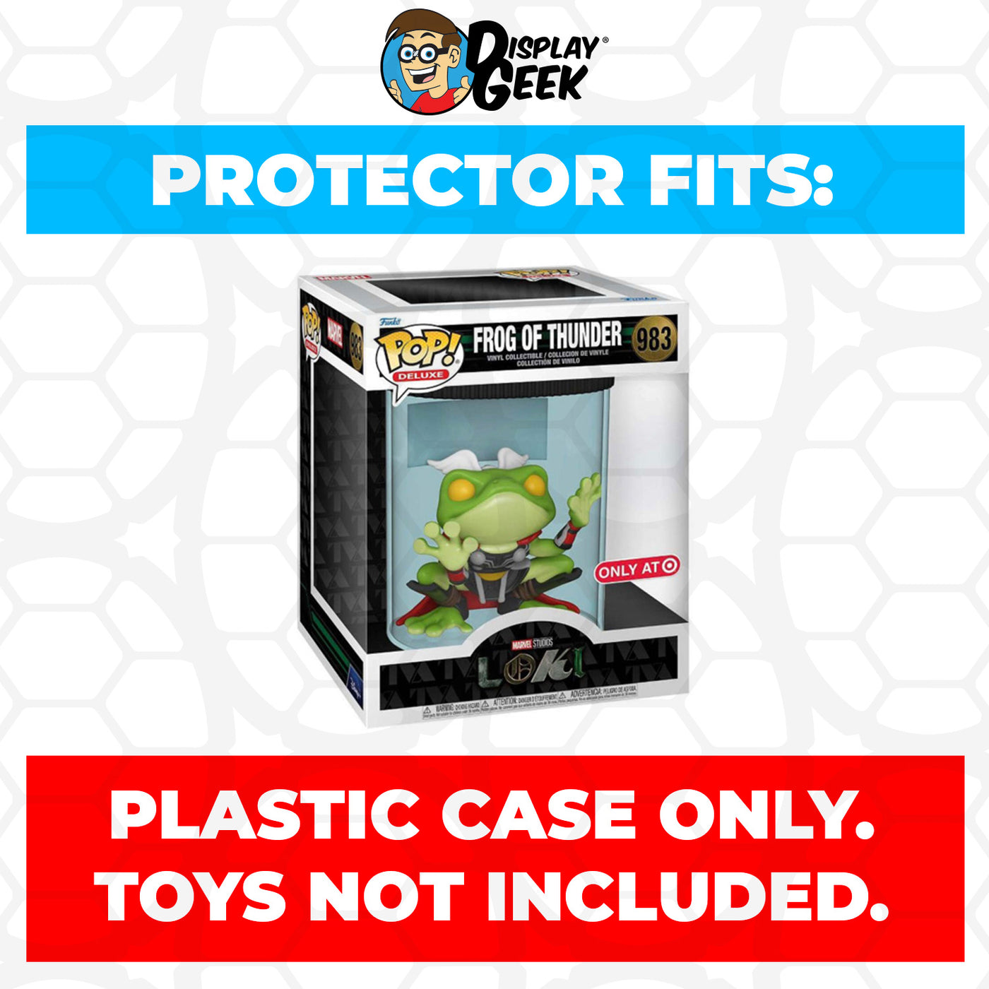 Pop Protector for Frog of Thunder #983 Funko Pop Deluxe on The Protector Guide App by Display Geek