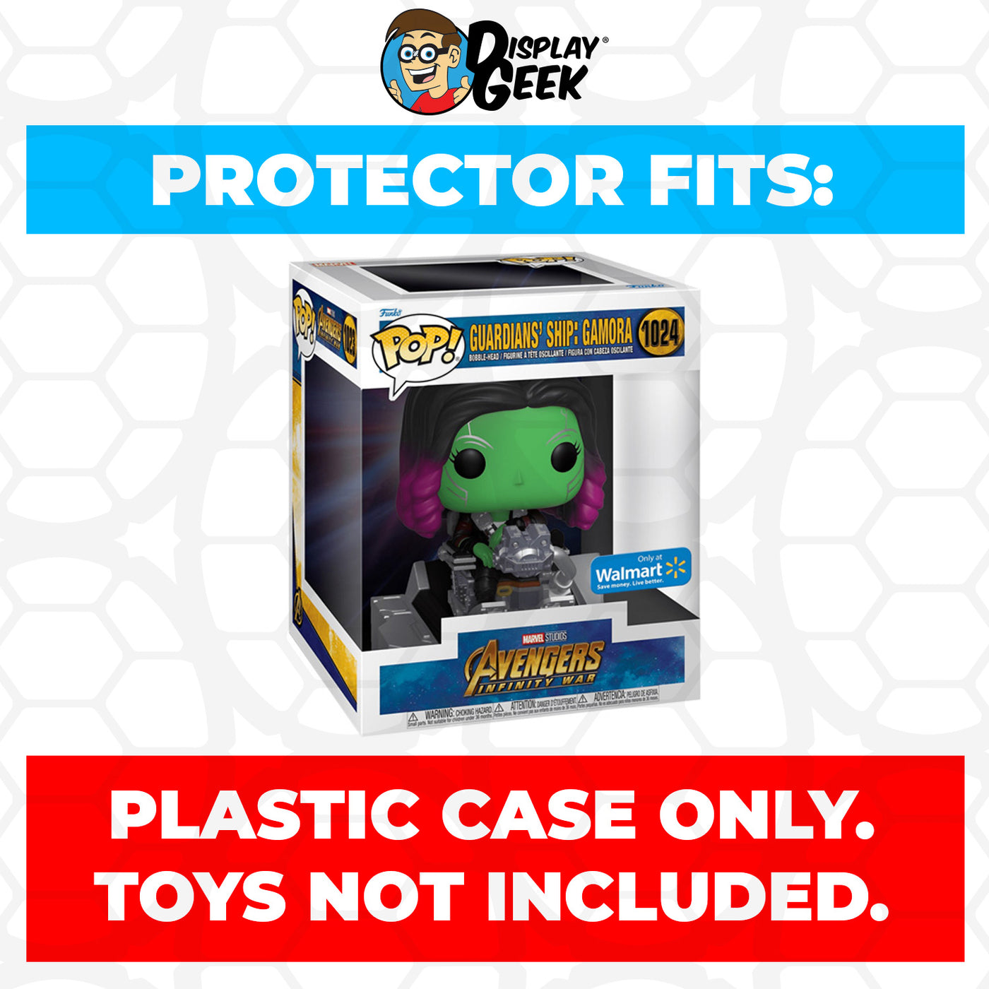 Pop Protector for Guardians Ship Gamora in Benatar #1024 Funko Pop Deluxe on The Protector Guide App by Display Geek