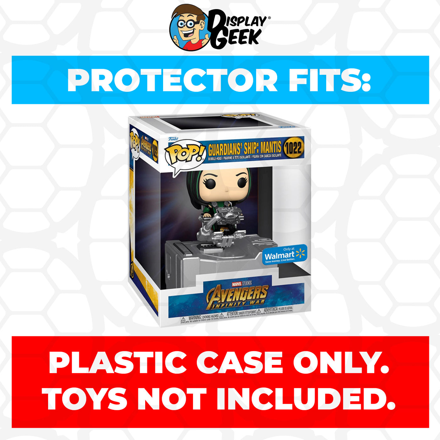 Pop Protector for Guardians Ship Mantis in Benatar #1022 Funko Pop Deluxe on The Protector Guide App by Display Geek