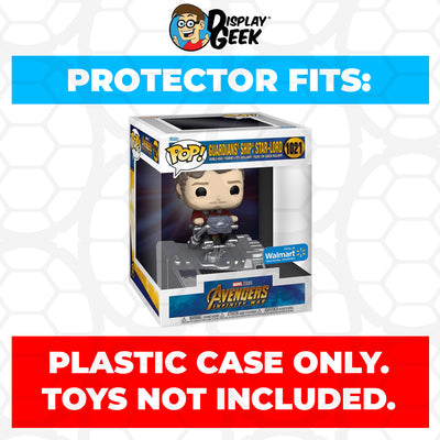 Pop Protector for Guardians Ship Star-Lord in Benatar #1021 Funko Pop Deluxe on The Protector Guide App by Display Geek