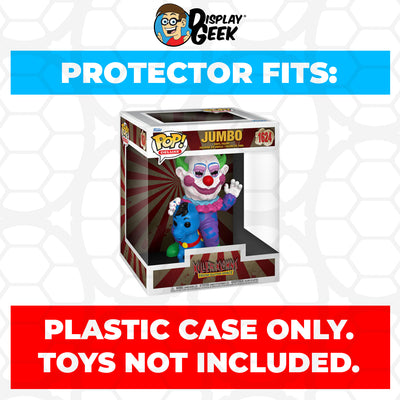 Pop Protector for Killer Klowns from Outer Space - Jumbo on Carousel Horse #1624 Funko Pop Deluxe on The Protector Guide App by Display Geek