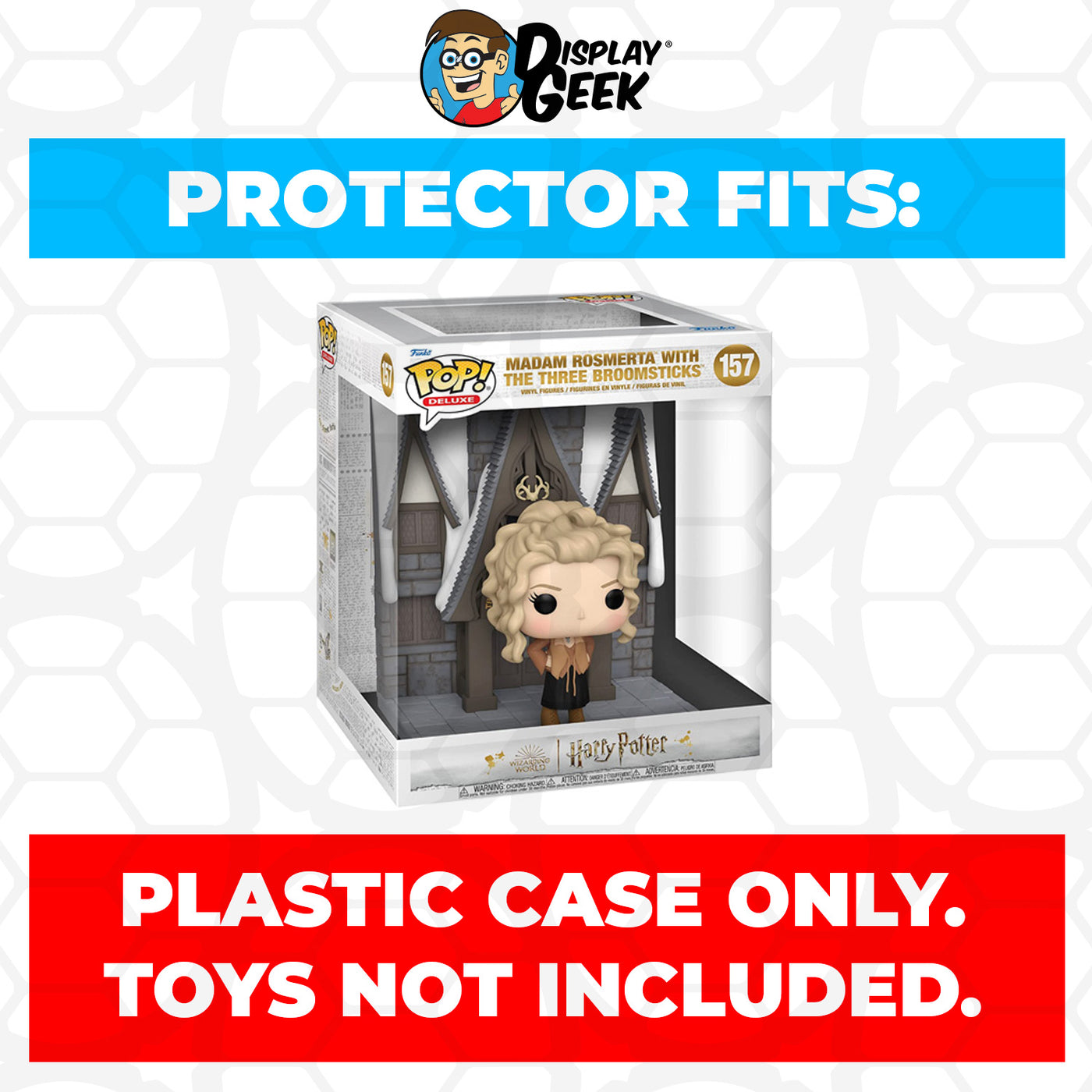 Pop Protector for Madam Rosmerta with Three Broomsticks #157 Funko Pop Deluxe on The Protector Guide App by Display Geek