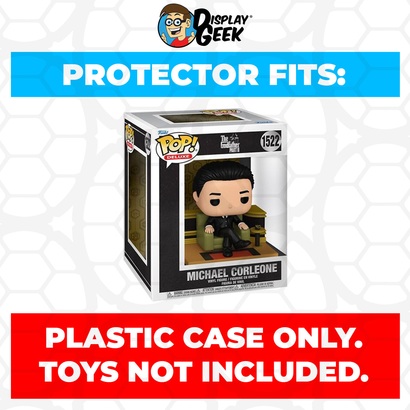 Pop Protector for Michael Corleone #1522 Funko Pop Deluxe on The Protector Guide App by Display Geek