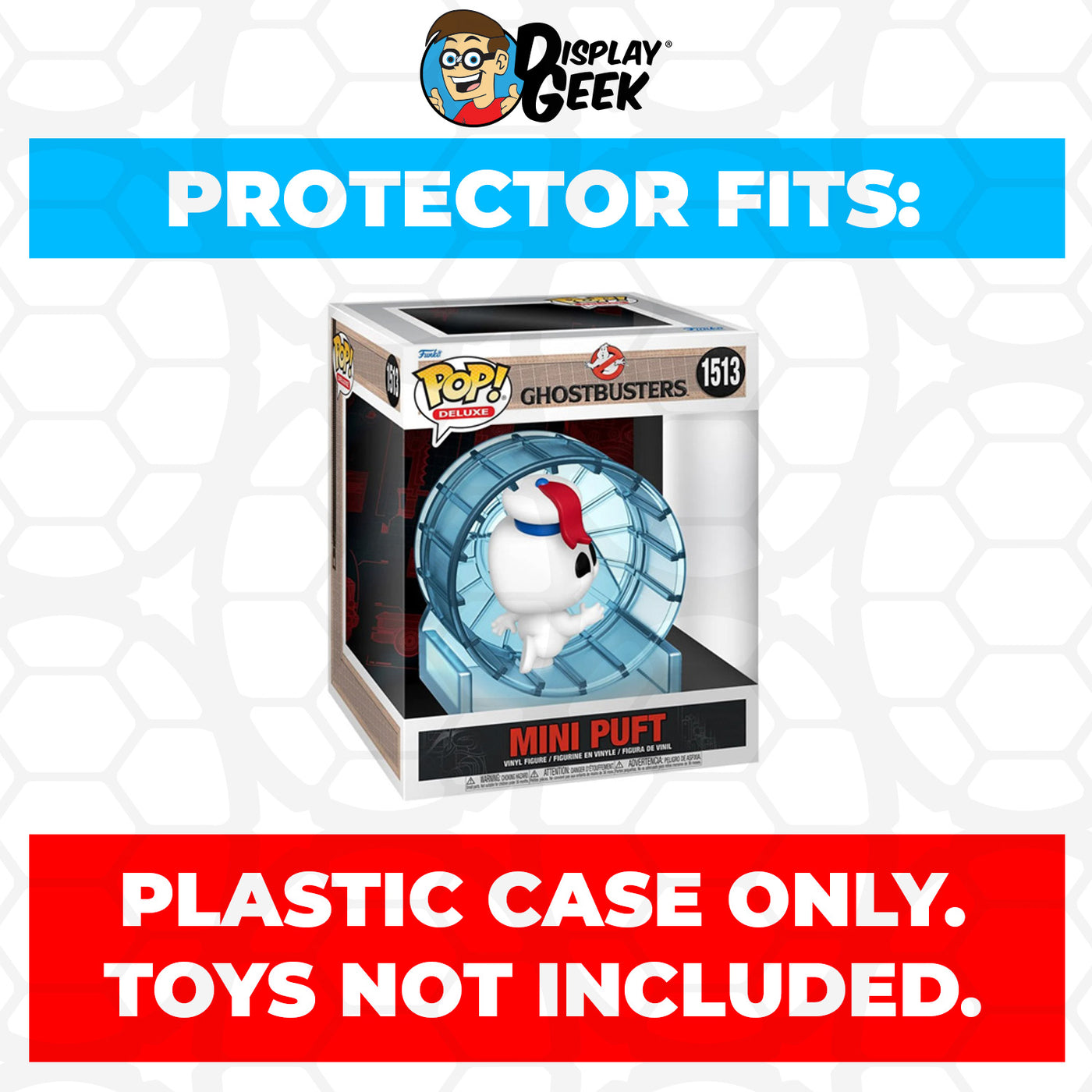 Pop Protector for Ghostbusters Frozen Empire Mini Puft #1513 Funko Pop Deluxe on The Protector Guide App by Display Geek