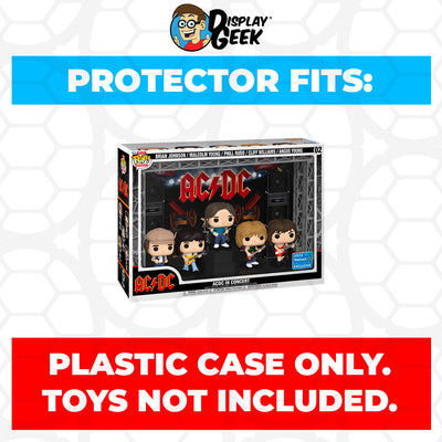 Pop Protector for AC/DC in Concert #02 Funko Pop Moment Deluxe on The Protector Guide App by Display Geek