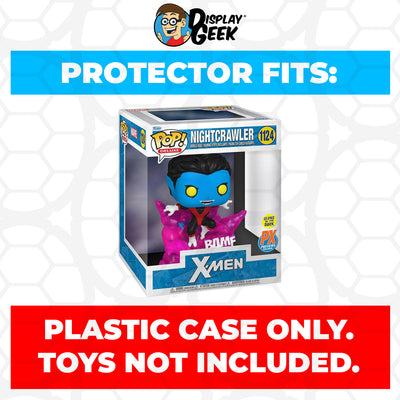 Pop Protector for Nightcrawler PX Previews Glow in the Dark #1124 Funko Pop Deluxe on The Protector Guide App by Display Geek