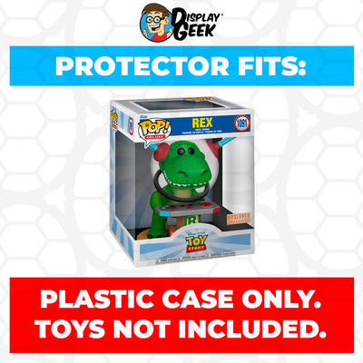 Pop Protector for Rex with Game Controller #1091 Funko Pop Deluxe on The Protector Guide App by Display Geek