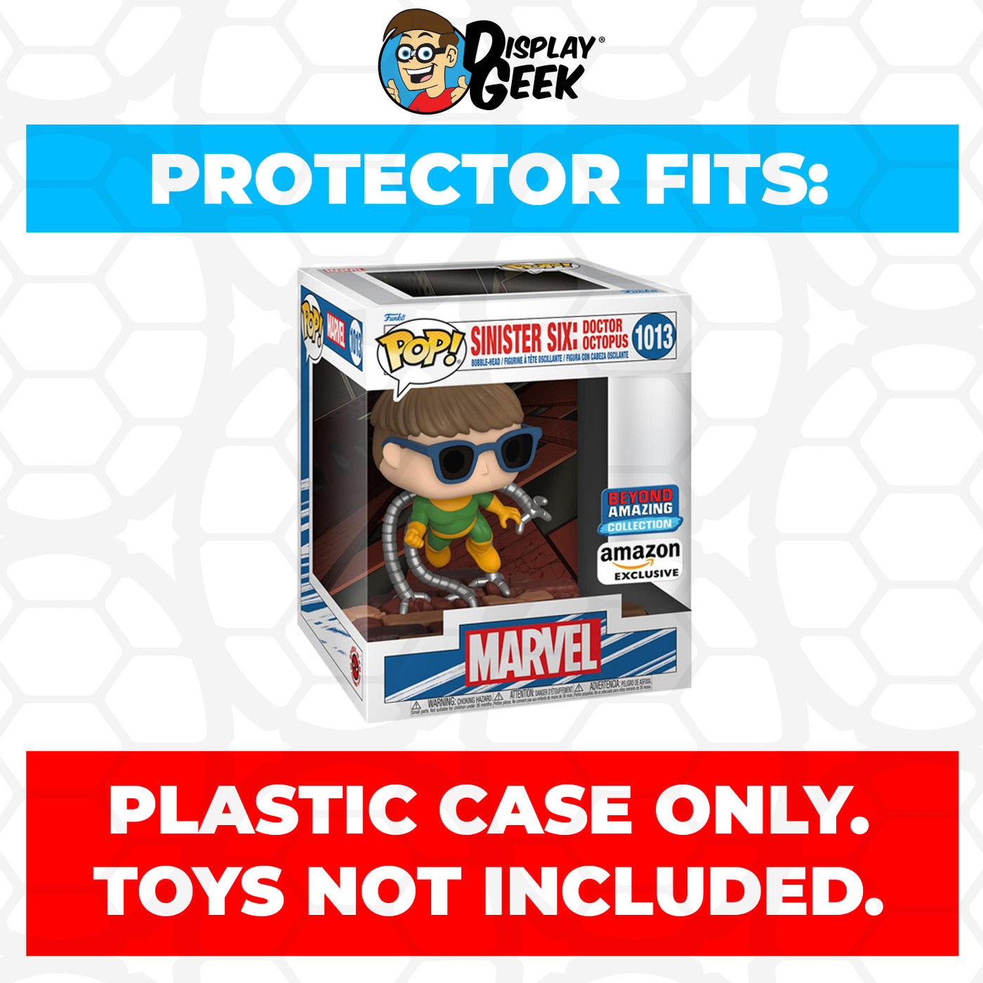 Pop Protector for Sinister Six Doctor Octopus #1013 Funko Pop Deluxe on The Protector Guide App by Display Geek