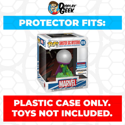 Pop Protector for Sinister Six Mysterio #1016 Funko Pop Deluxe on The Protector Guide App by Display Geek