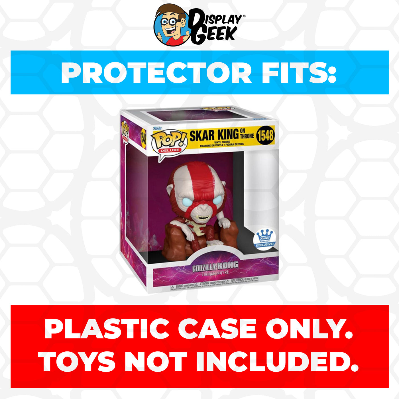 Pop Protector for Skar King on Throne #1548 Funko Pop Deluxe on The Protector Guide App by Display Geek