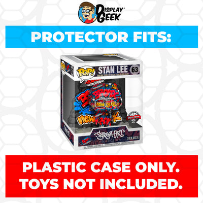 Pop Protector for Street Art Stan Lee #63 Funko Pop Deluxe on The Protector Guide App by Display Geek