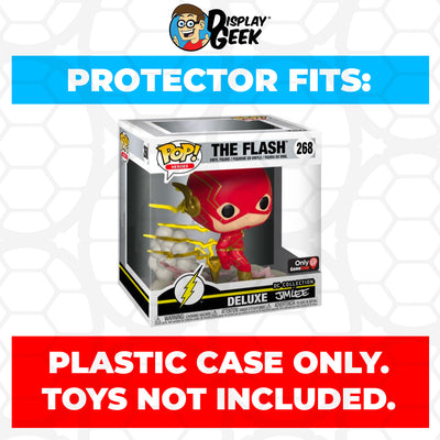 Pop Protector for The Flash Jim Lee #268 Funko Pop Deluxe on The Protector Guide App by Display Geek