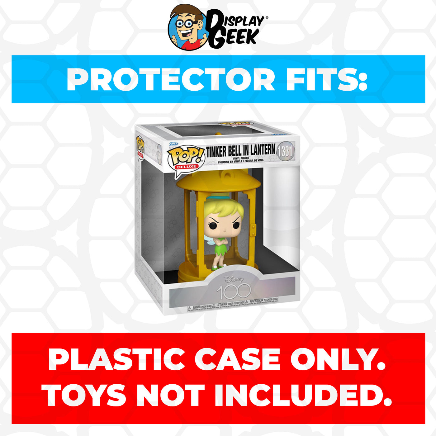 Pop Protector for Tinker Bell in Lantern #1331 Funko Pop Deluxe on The Protector Guide App by Display Geek