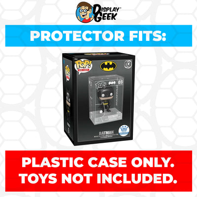 Pop Protector for Batman #03 Funko Pop Die-Cast Outer Box on The Protector Guide App by Display Geek