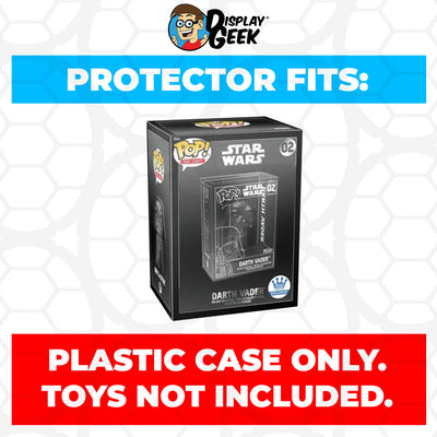 Pop Protector for Darth Vader #02 Funko Pop Die-Cast Outer Box on The Protector Guide App by Display Geek