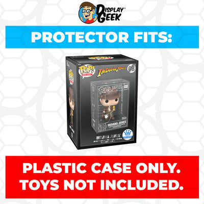 Pop Protector for Indiana Jones #08 Funko Pop Die-Cast Outer Box on The Protector Guide App by Display Geek