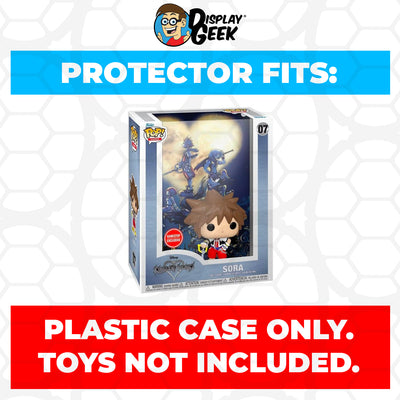 Pop Protector for Kingdom Hearts Sora #07 Funko Pop Game Covers on The Protector Guide App by Display Geek